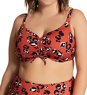 Kotiya Underwire Bikini Swim Top Terracotta 36FF