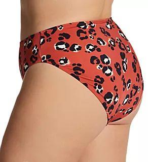 Kotiya Mid Rise Bikini Brief Swim Bottom Terracotta 4X