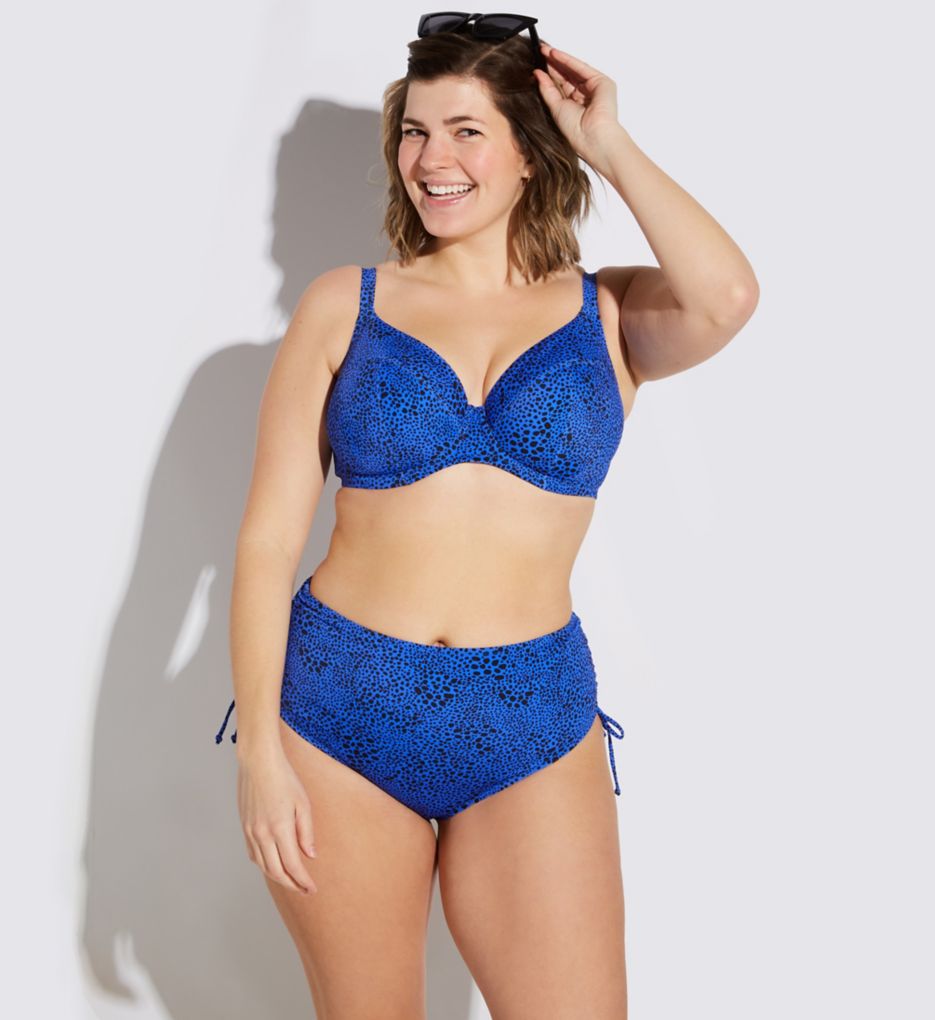 Elomi Pebble Cove Underwire Plunge Bikini Swim Top ES1102 - Image 4