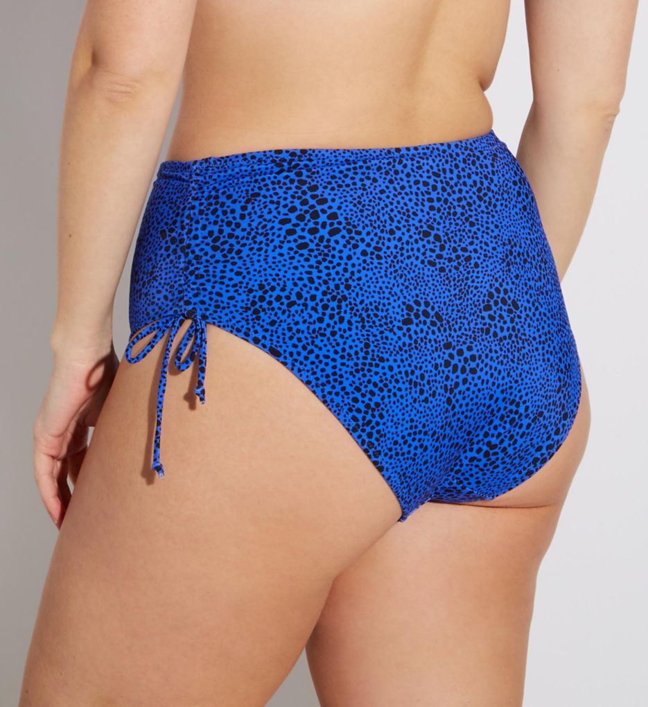 Elomi Pebble Cove Adjustable Bikini Brief Swim Bottom Blue 4X  - Image 2