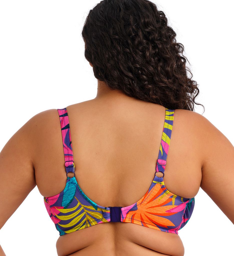 Elomi Porto Rafti Plunge Bikini Swim Top Indigo 42FF  - Image 2