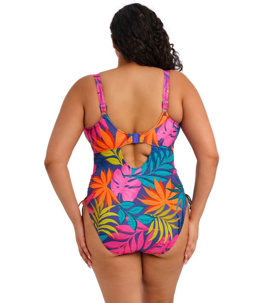 Elomi Porto Rafti Non Wired Swimsuit Indigo 40G/GG  - Image 2