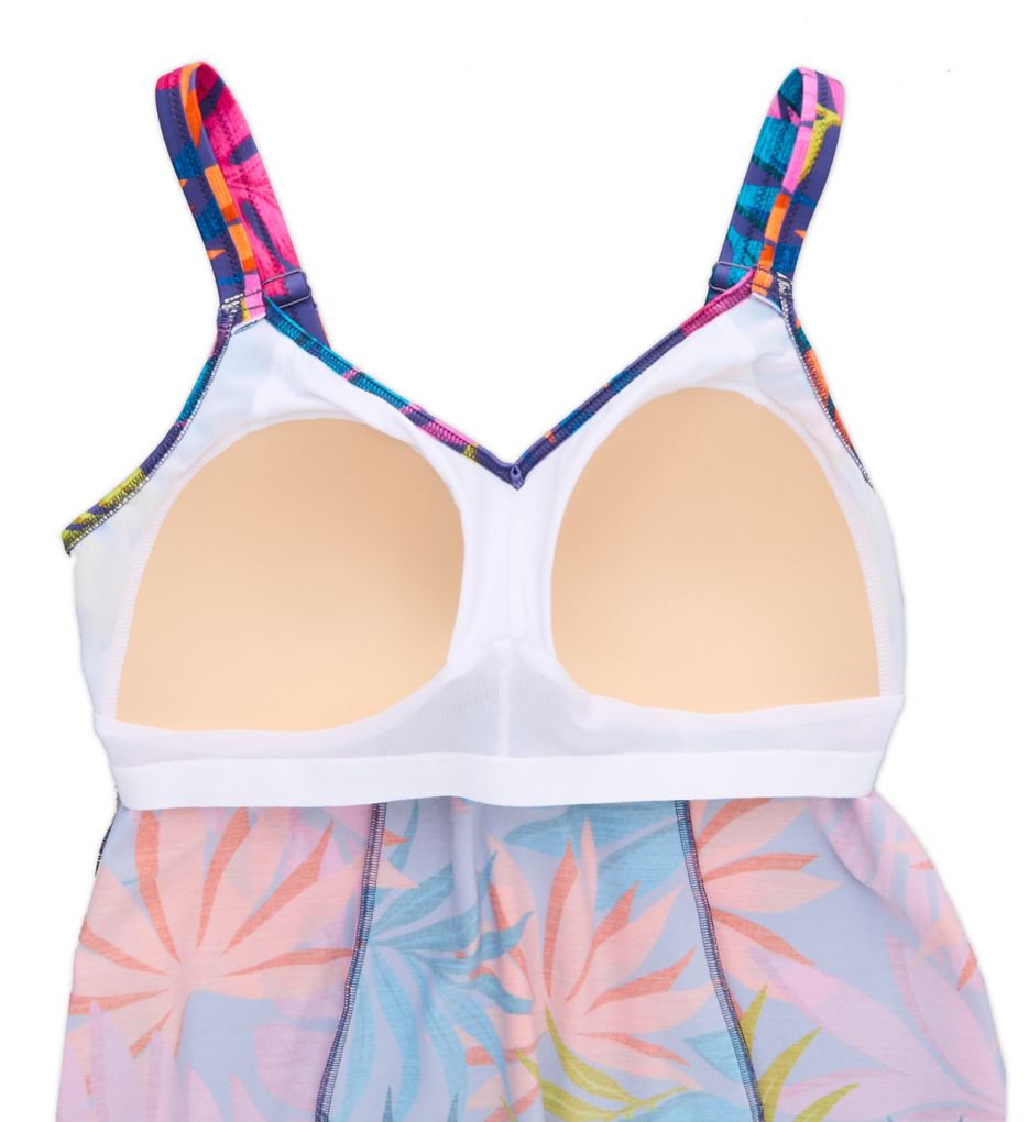 Elomi Porto Rafti Non-Wired Molded Tankini Swim Top Indigo XL  - Image 4