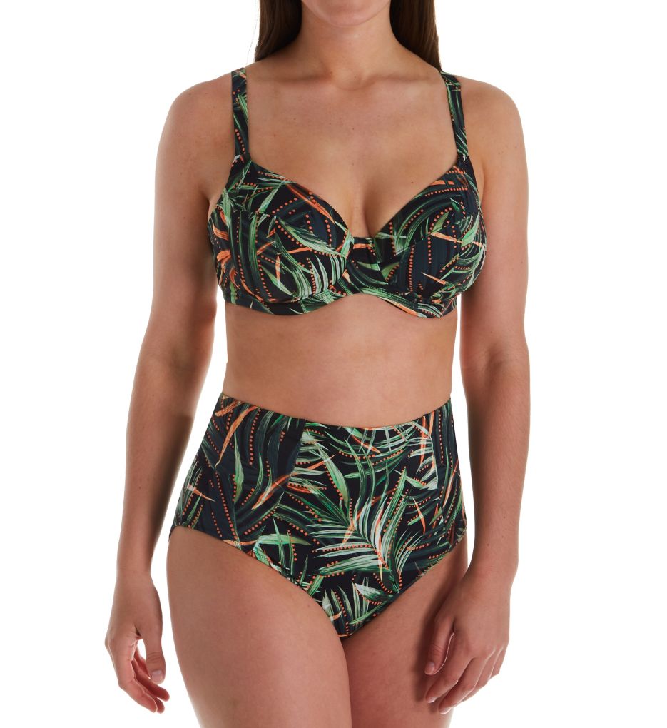 Amazonia Underwire Plunge Bikini Swim Top-cs2