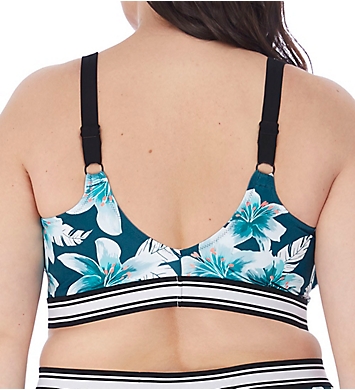 Elomi Womens Island Lily Underwire Sweetheart Crop Top