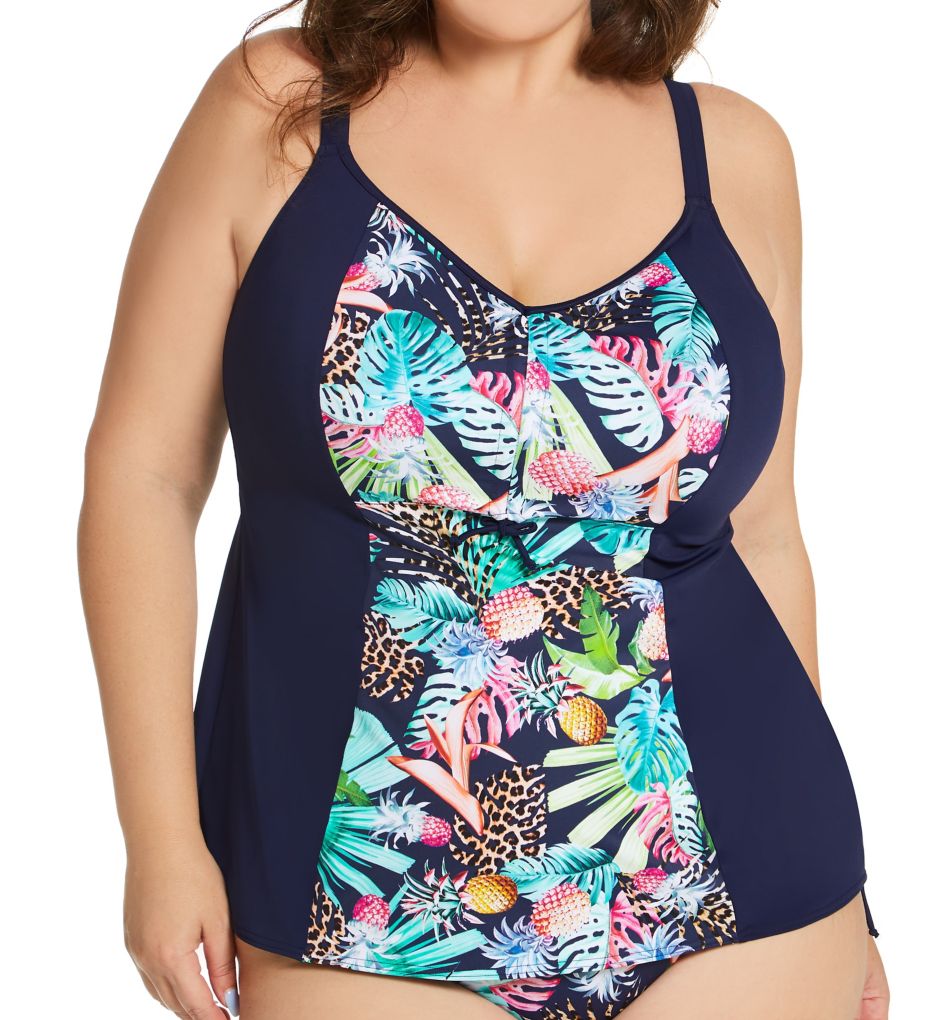 Elomi Pina Colada Tankini Swim Top ES7261 - Elomi Swimwear