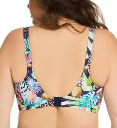 Pina Colada Underwire Plunge Bikini Swim Top