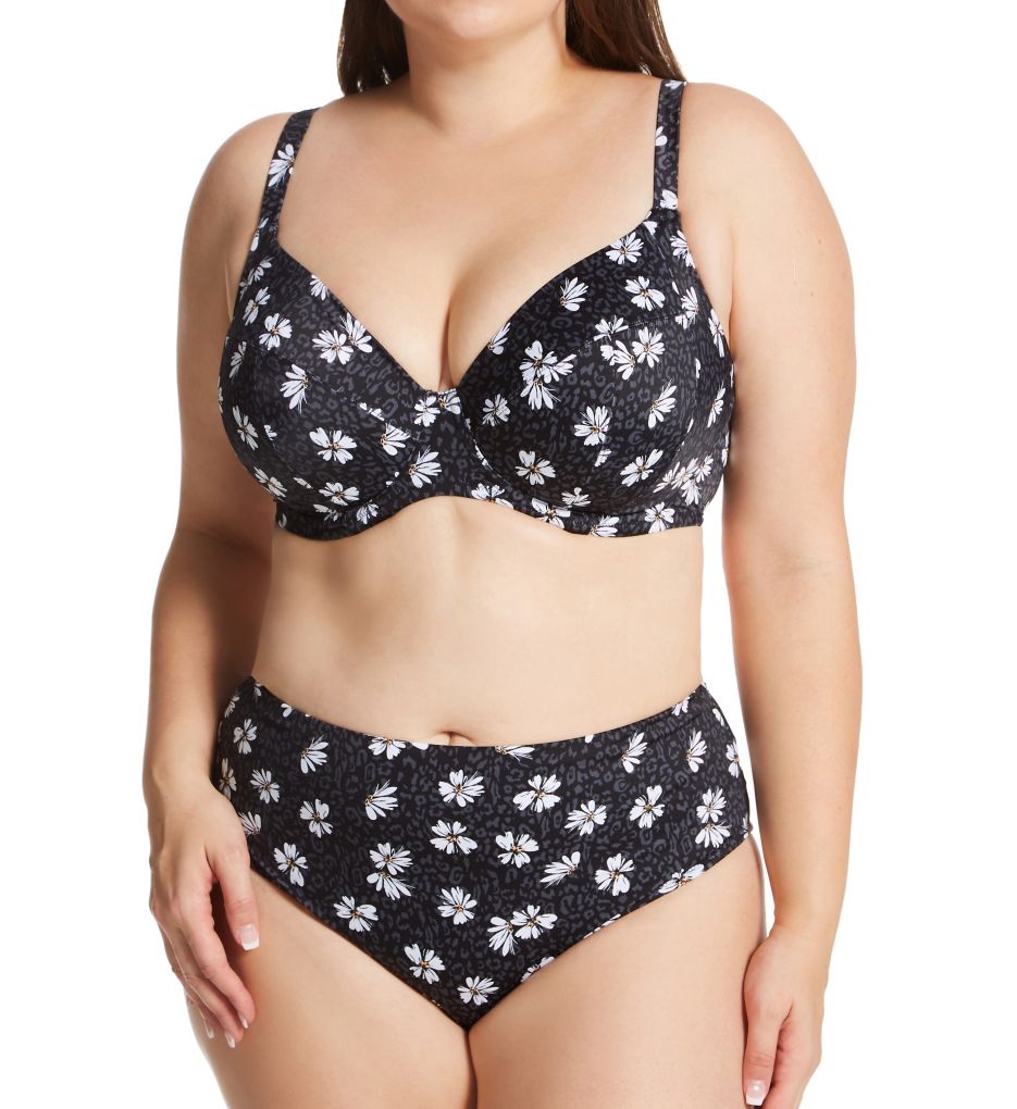 Elomi Plus Size Plain Sailing Plunge Bikini Top & Reviews