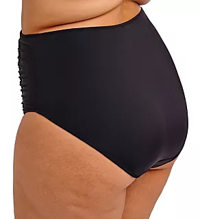 Plain Sailing Full Bikini Brief Swim Bottom Black M