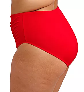 Plain Sailing Full Bikini Brief Swim Bottom Lava 4X