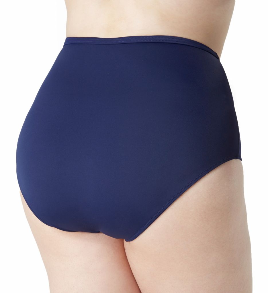 Chevron High Rise Brief Swim Bottom