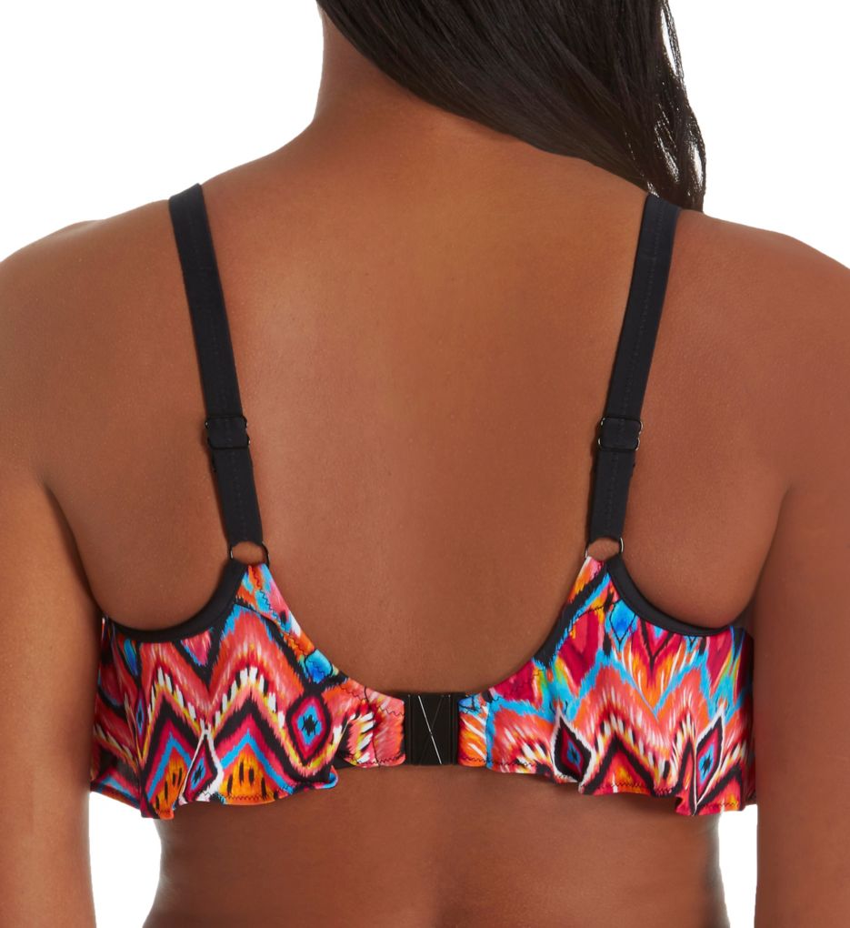 underwire flounce bikini top