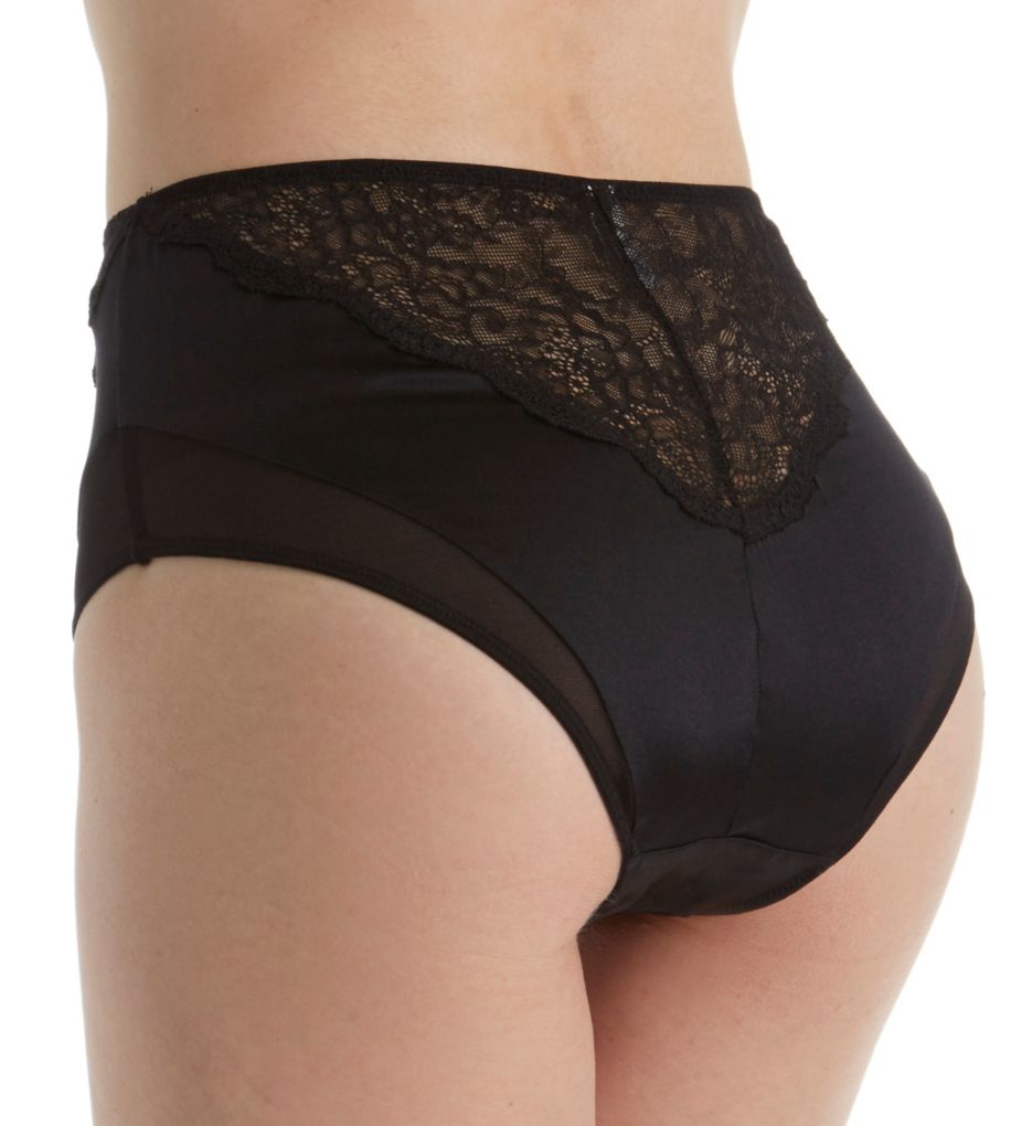 Signature Silk & Lace High Waist Brief Panty-bs