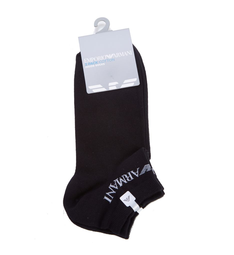 Essential Logo Low Cut Socks - 3 Pack-fs