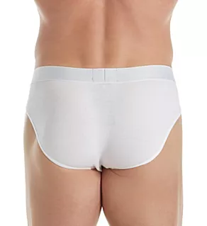 Essentials Stretch Cotton Brief WHT S