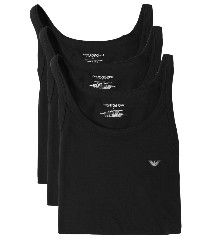 Essentials Genuine 100% Cotton Tank Top - 3 Pack-acs