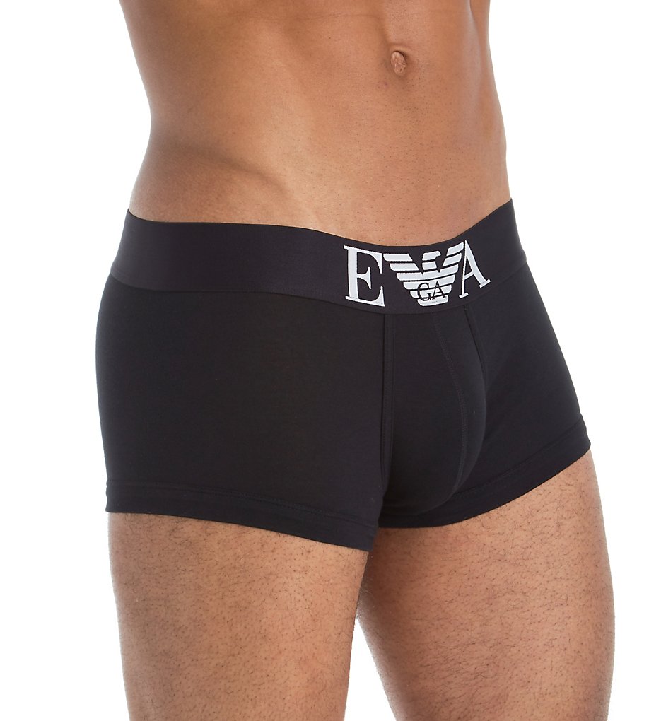Emporio Armani 110852 Essentials Stretch Cotton Trunk (Black)