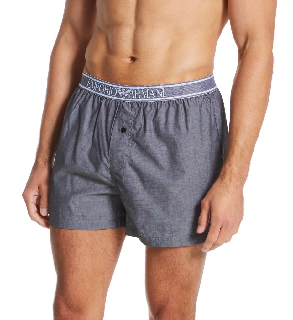 Yarn Dyed Woven Cotton Boxer-acs