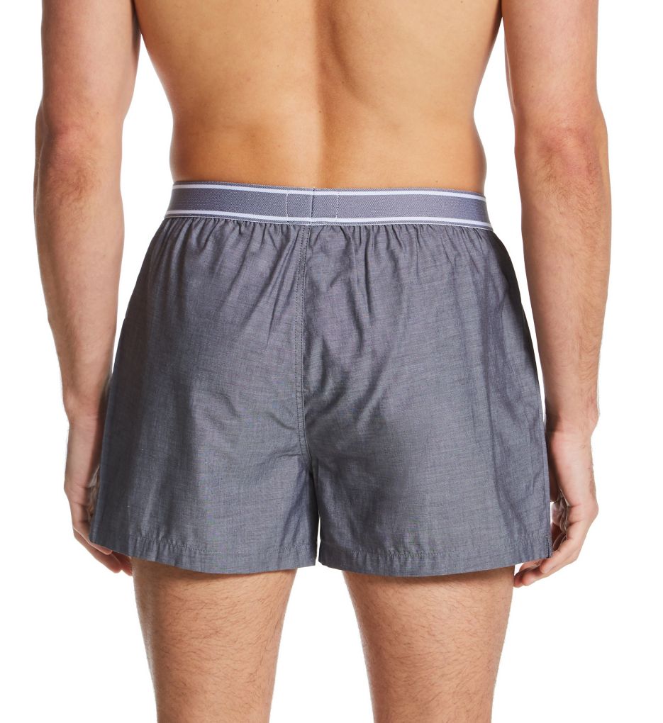 Yarn Dyed Woven Cotton Boxer-bs