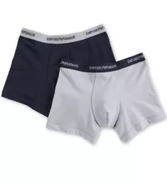 Essentials Stretch Cotton Boxer Brief - 2 Pack GryMar XL