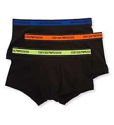 Core Logoband Stretch Cotton Trunk - 3 Pack Black S