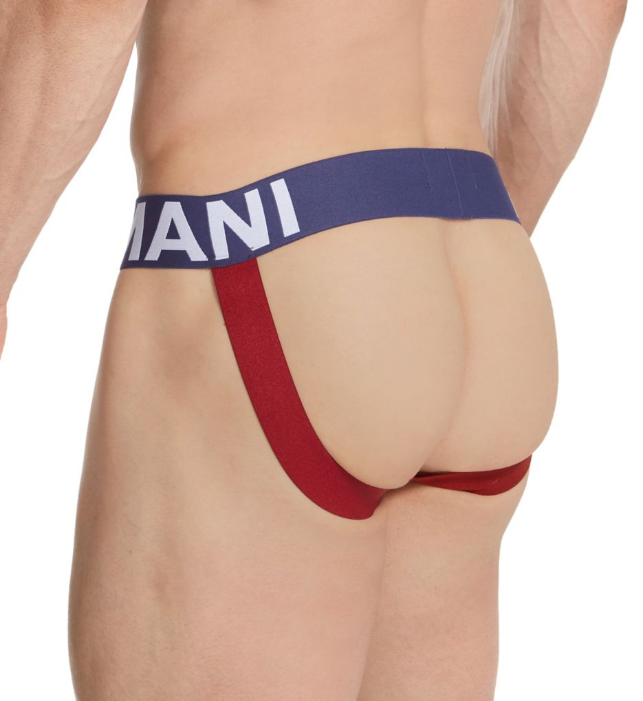 Megalogo Stretch Cotton Jockstrap-bs