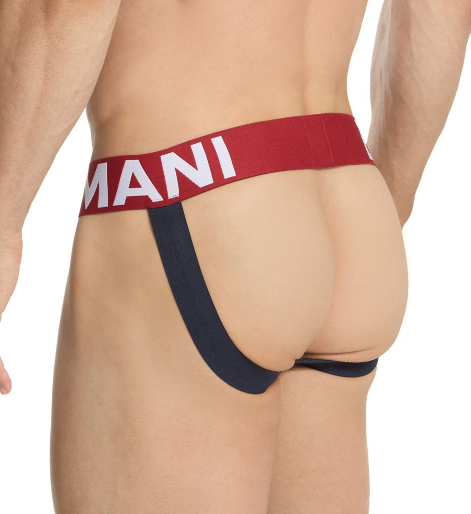 Megalogo Stretch Cotton Jockstrap-bs