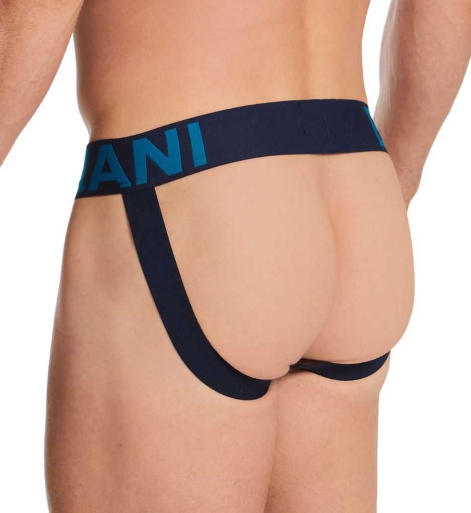 Megalogo Stretch Cotton Jockstrap-bs