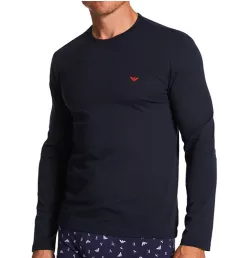 100% Pure Cotton Long Sleeve T-Shirt MARINE S