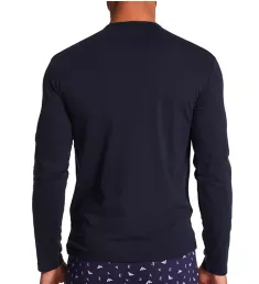 100% Pure Cotton Long Sleeve T-Shirt MARINE S