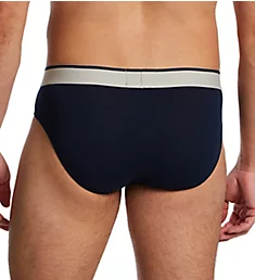Yarn Dyed Striped Cotton Stretch Brief - 2 Pack