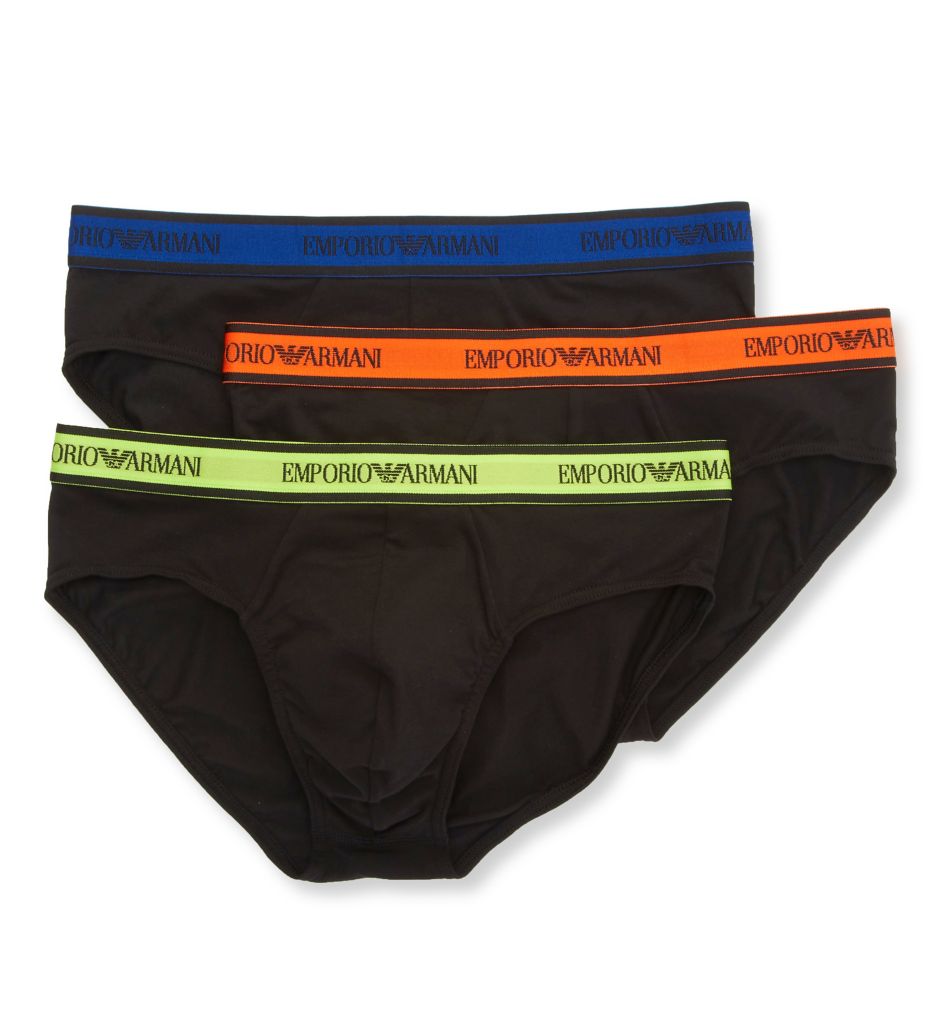 Core Logoband Cotton Stretch Brief - 3 Pack-acs