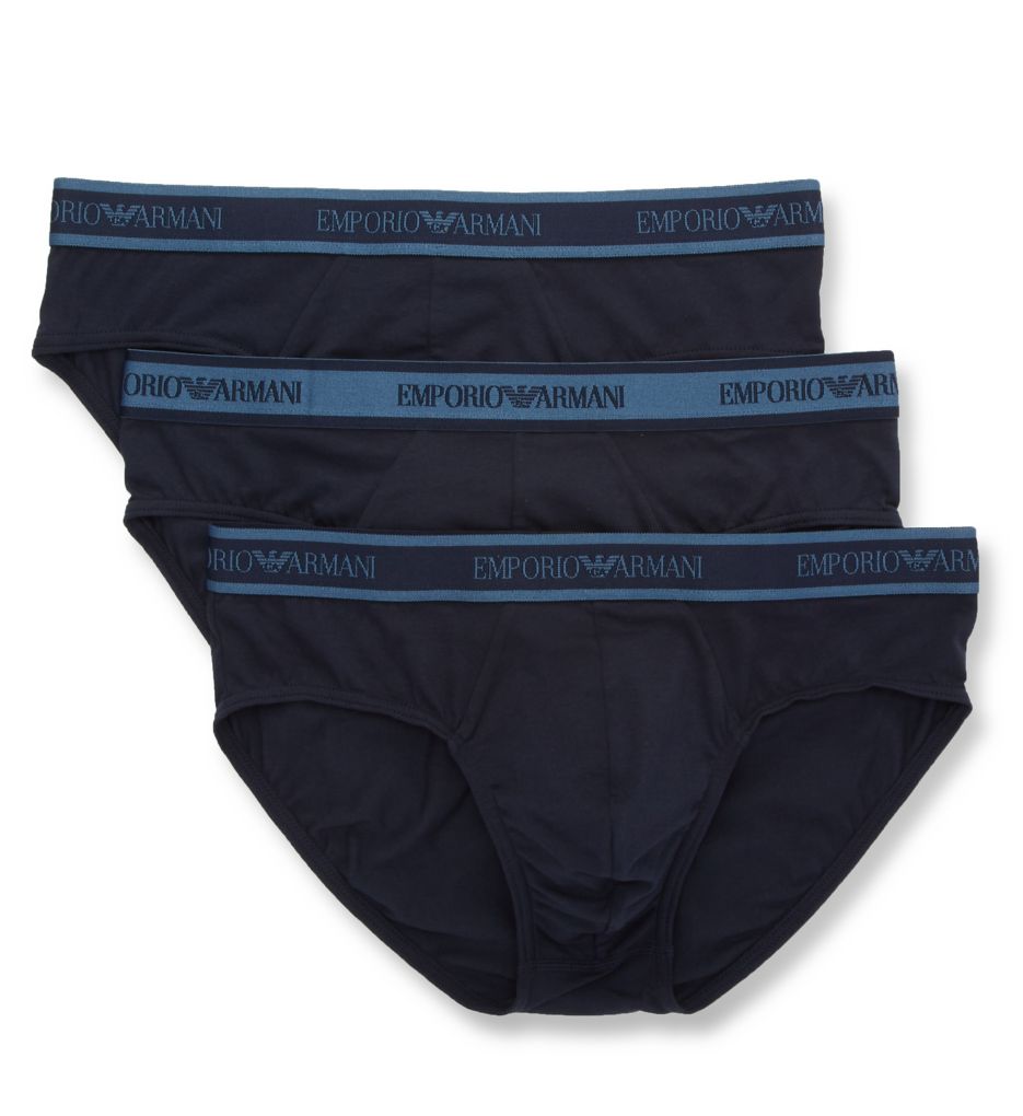 Core Logoband Cotton Stretch Brief - 3 Pack-acs