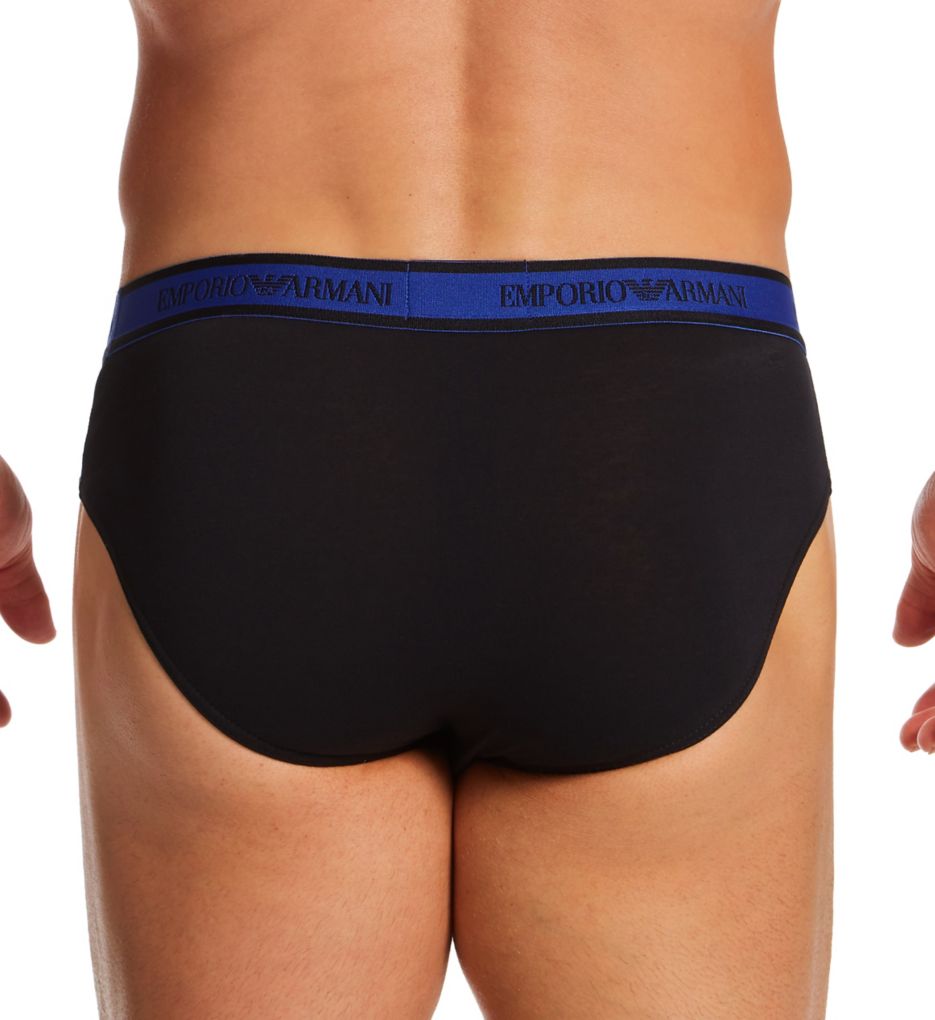 Core Logoband Cotton Stretch Brief - 3 Pack-bs