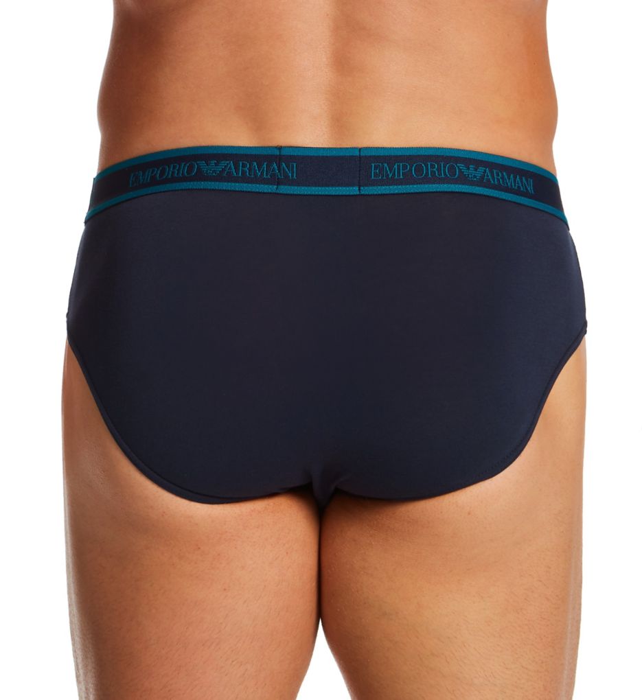 Core Logoband Cotton Stretch Brief - 3 Pack-bs