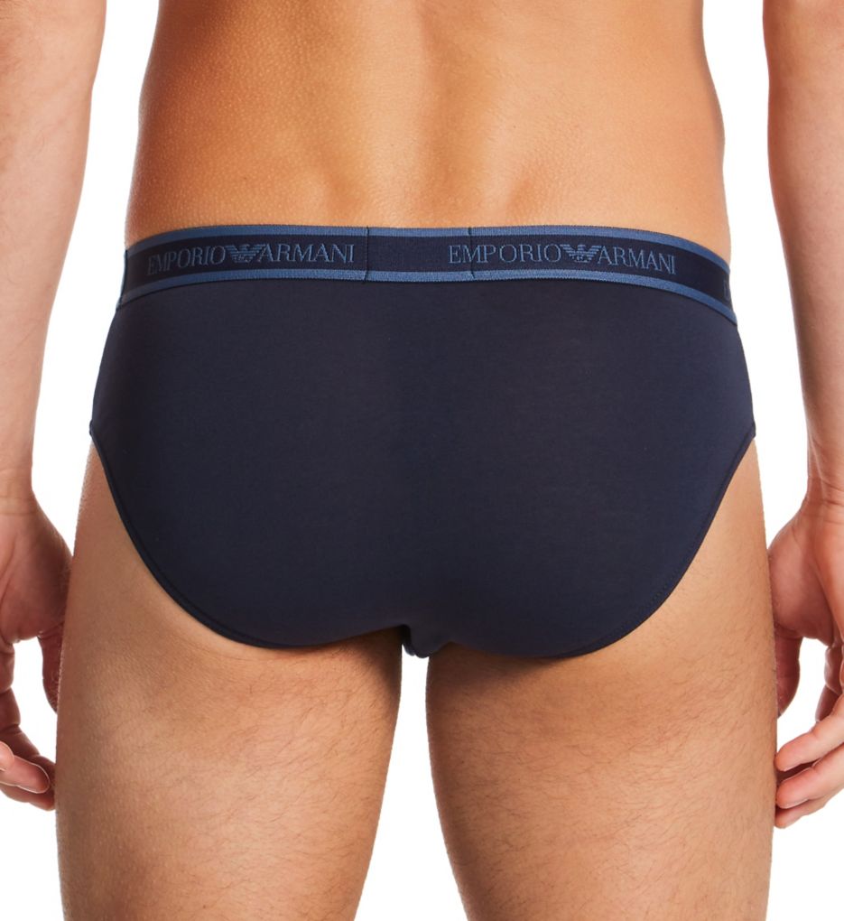 Core Logoband Cotton Stretch Brief - 3 Pack-bs