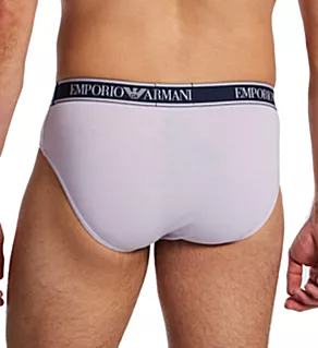 Core Logoband Cotton Stretch Brief - 3 Pack Mint/Lavender/Marine XL