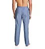 Emporio Armani 100% Cotton Pajama Pant Blue Chambray Stripe M  - Image 2