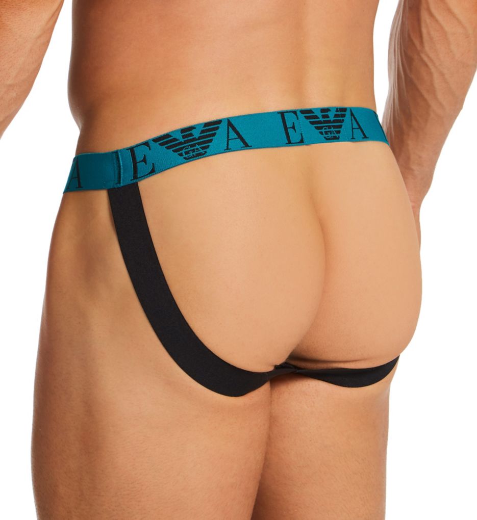 Bold Monogram Cotton Stretch Jockstrap - 2 Pack-bs