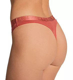 Iconic Microfiber Thong Cinnamon S