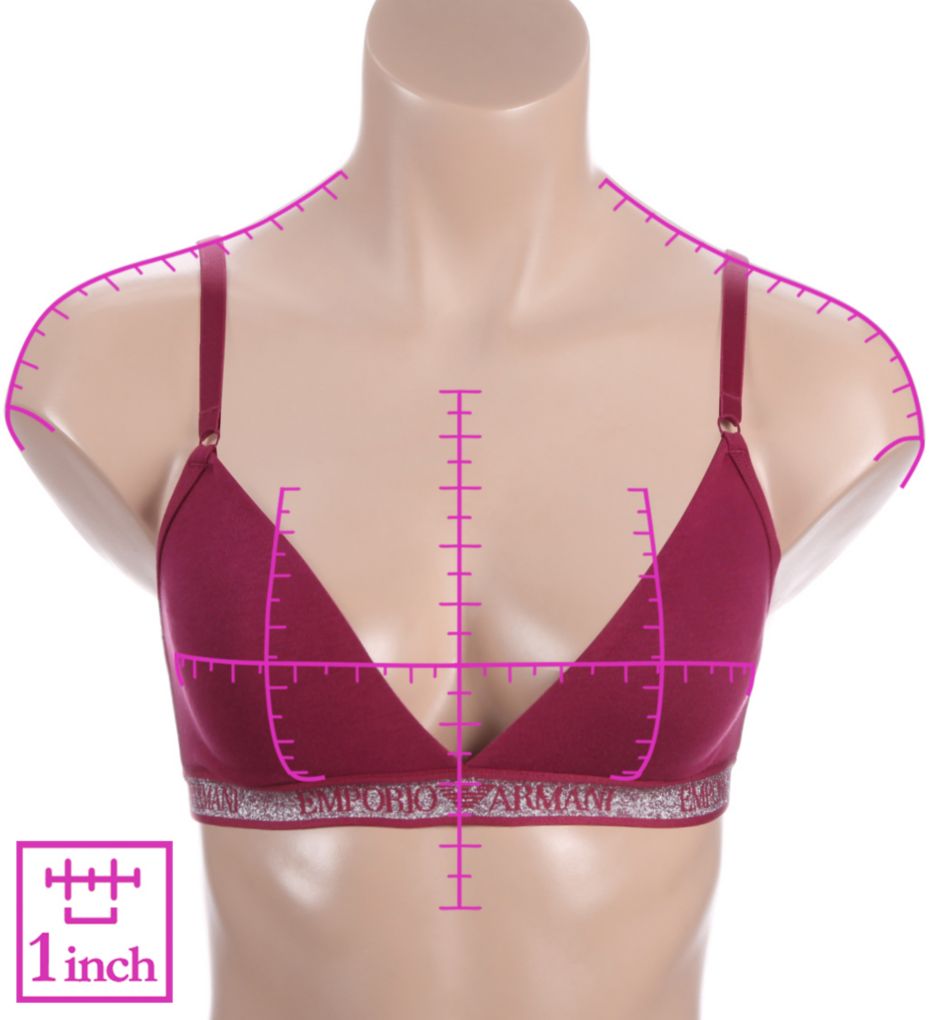 Visibility Stellar Cotton Triangle Bra-ns7