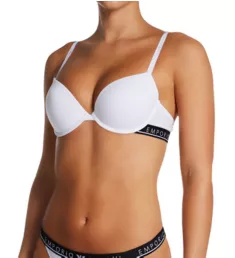 Iconic Logoband Push Up Bra White 34B