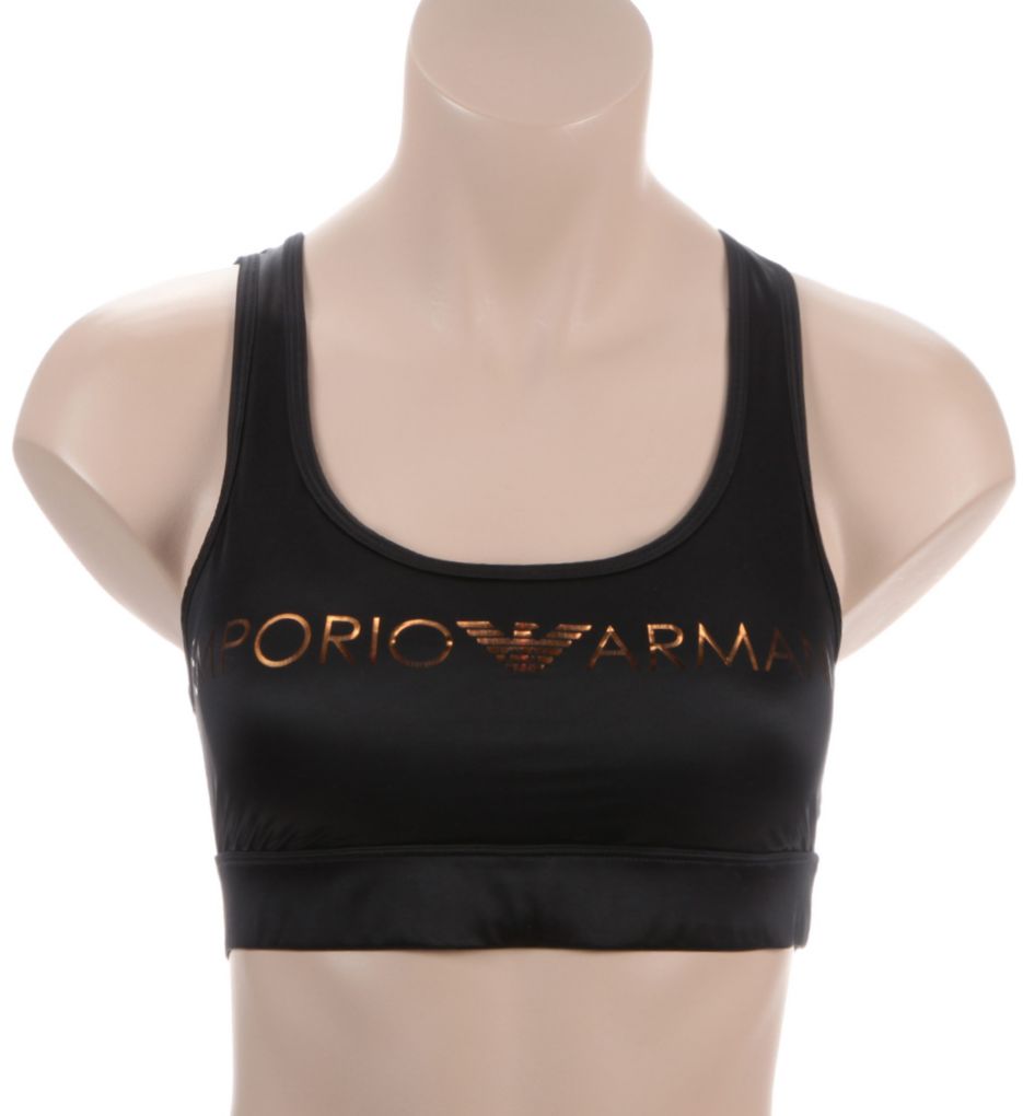 Emporio Armani Iconic Microfiber Padded Bralette 164710 - Image 1