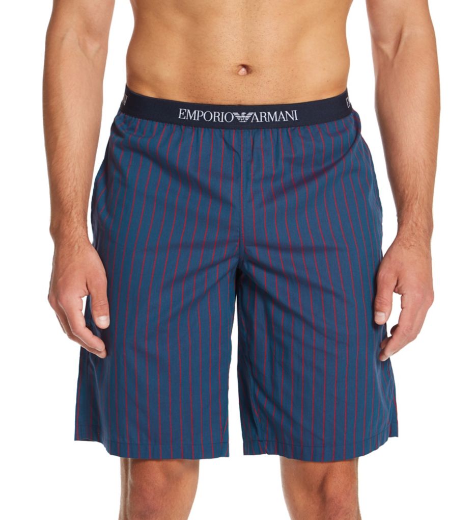 Woven Bermuda Lounge Short-fs