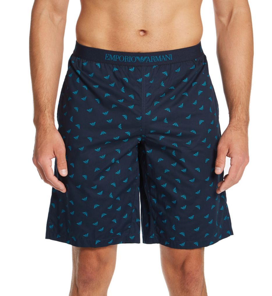 Woven Bermuda Lounge Short-fs