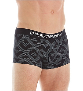 Emporio Armani Pattern Mix Trunks - 2 Pack