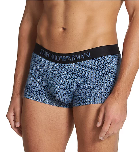 Emporio Armani Classic Pattern Mix Trunks - 2 Pack 2101A504
