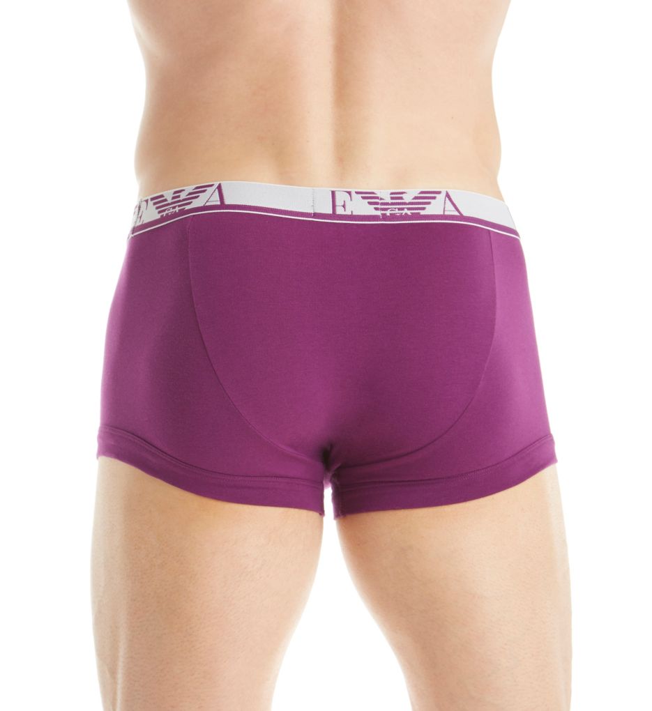 Colored Basic Stretch Cotton Trunks - 2 Pack