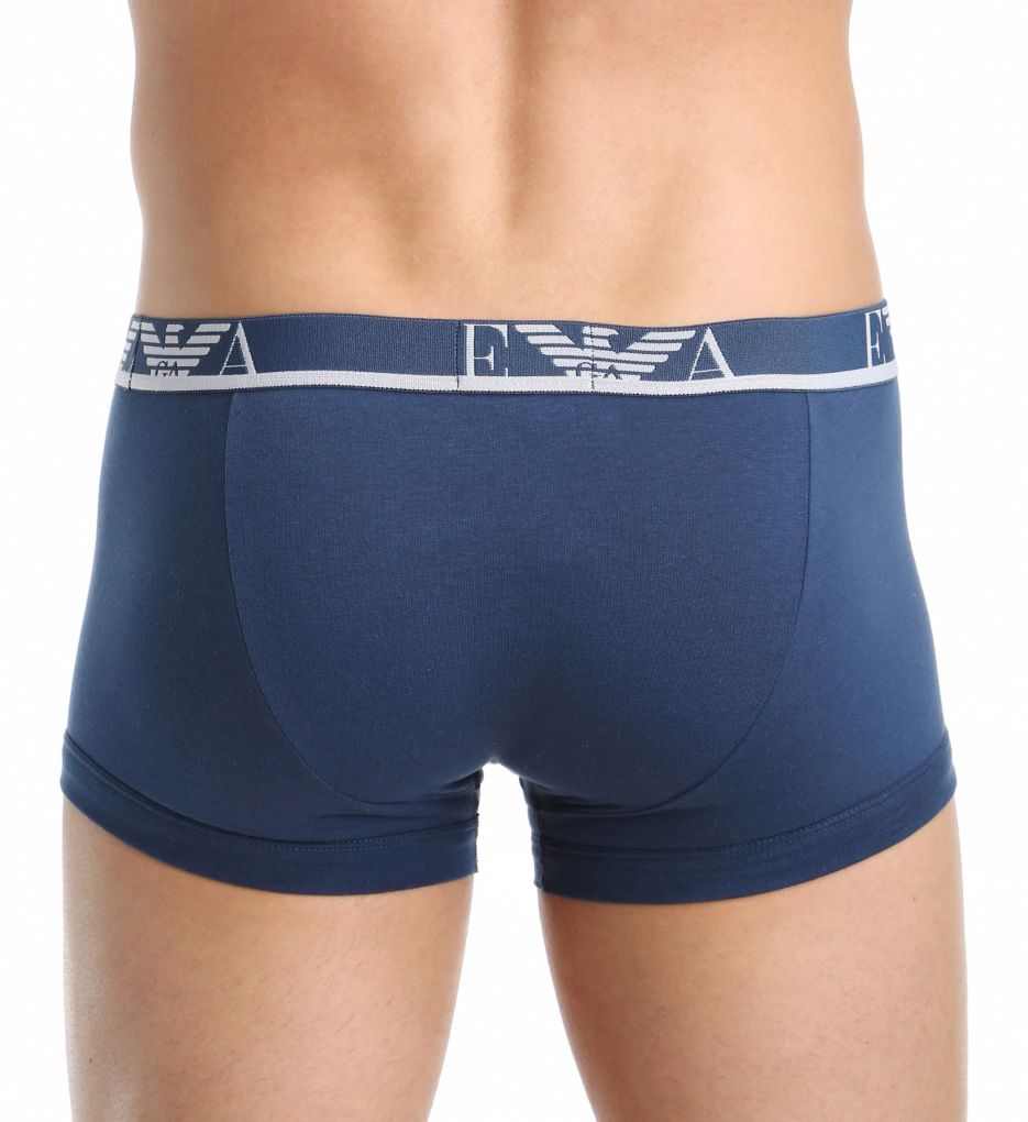 Colored Stretch Cotton Trunks - 2 Pack