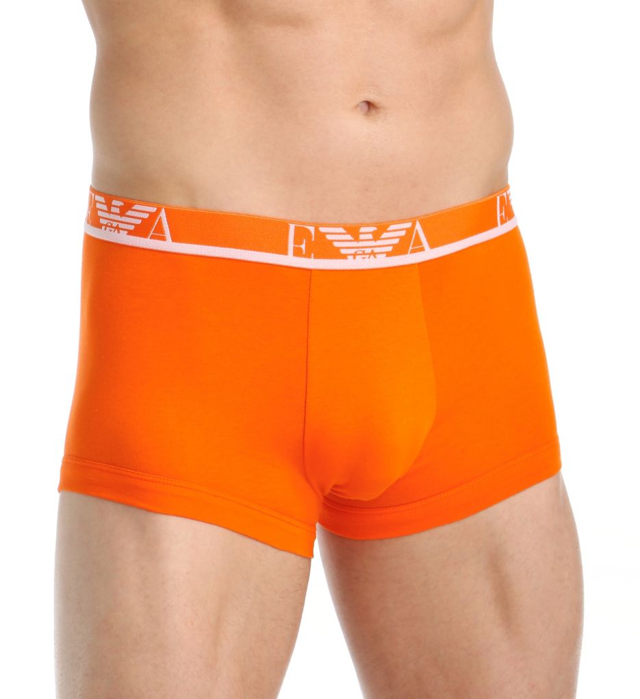 Colored Stretch Cotton Trunks - 2 Pack